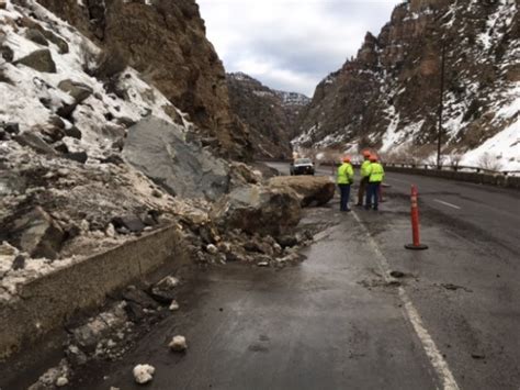 Rockslide with massive boulders shuts down I-70 stretch on Western Slope